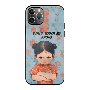 Cute Little Angry Girl Apple Iphone 11 Pro