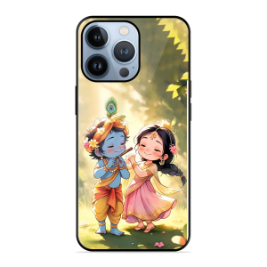 Little Cute Shree Radha Krishna Apple Iphone 13 Pro Max