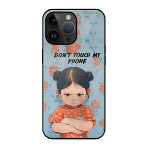Cute Little Angry Girl Apple Iphone 14 Pro