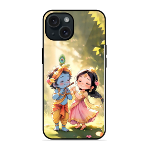 Little Cute Shree Radha Krishna Apple Iphone 15