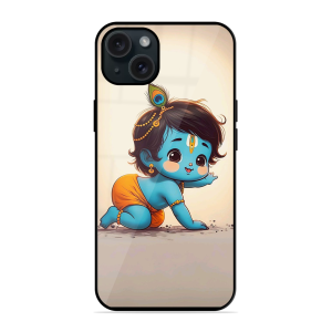 Cute Little Shree Krishna Apple Iphone 15 Plus