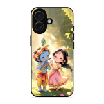 Little Cute Shree Radha Krishna Apple Iphone 16 Plus