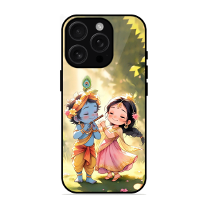 Little Cute Shree Radha Krishna Apple Iphone 16 Pro