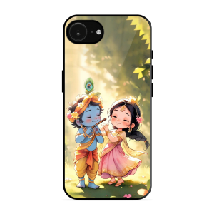 Little Cute Shree Radha Krishna Apple Iphone 16E
