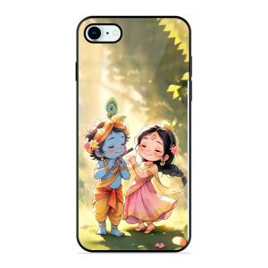 Little Cute Shree Radha Krishna Apple Iphone 8