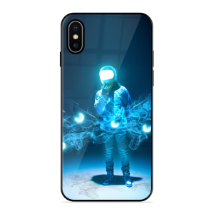 Neon Astronaut Apple Iphone X