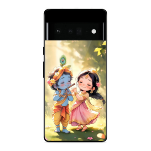 Little Cute Shree Radha Krishna Google Pixel 6 Pro