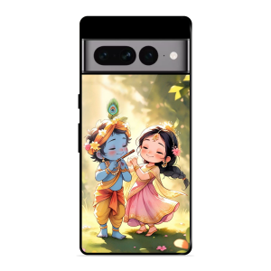 Little Cute Shree Radha Krishna Google Pixel 7 Pro