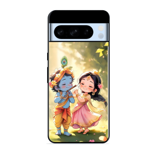 Little Cute Shree Radha Krishna Google Pixel 8 Pro