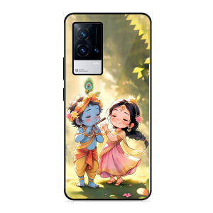 Little Cute Shree Radha Krishna Iqoo 9 5G