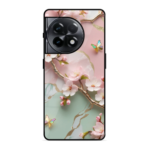 Flower With Butterfly Oneplus 11R 5G