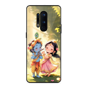 Little Cute Shree Radha Krishna Oneplus 8 Pro