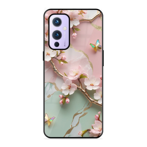 Flower With Butterfly Oneplus 9 5G