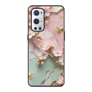 Flower With Butterfly Oneplus 9 Pro 5G