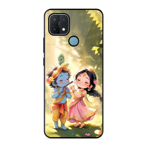 Little Cute Shree Radha Krishna Oppo A15S