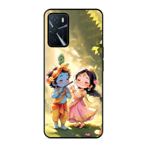 Little Cute Shree Radha Krishna Oppo A16
