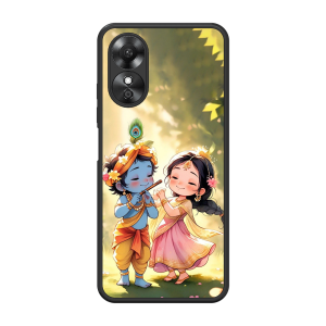 Little Cute Shree Radha Krishna Oppo A17