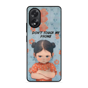 Cute Little Angry Girl Oppo A38