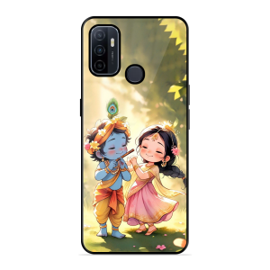 Little Cute Shree Radha Krishna Oppo A53