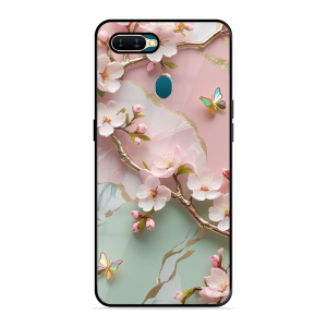 Flower With Butterfly Oppo A5S