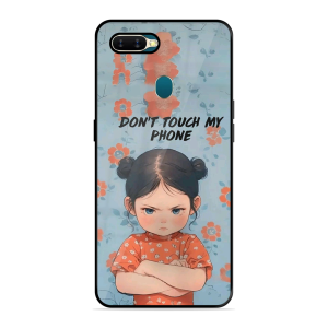 Cute Little Angry Girl Oppo A5S