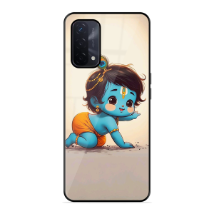Cute Little Shree Krishna Oppo A74 5G