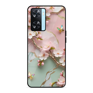 Flower With Butterfly Oppo A77S