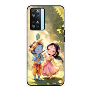 Little Cute Shree Radha Krishna Oppo A77S