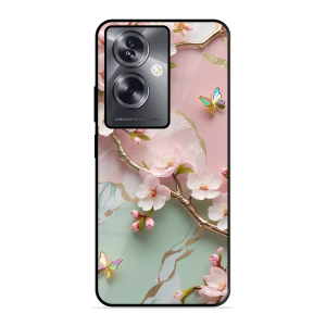 Flower With Butterfly Oppo A79 5G