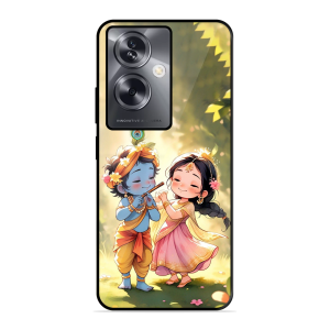 Little Cute Shree Radha Krishna Oppo A79 5G