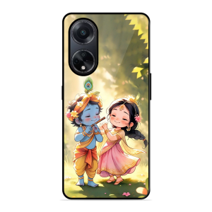 Little Cute Shree Radha Krishna Oppo F23 5G