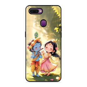 Little Cute Shree Radha Krishna Oppo F9