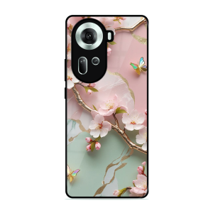 Flower With Butterfly Oppo Reno 11 5G