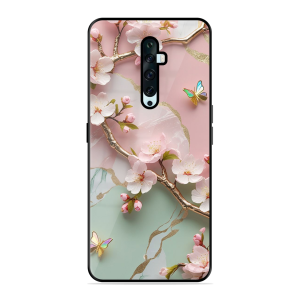 Flower With Butterfly Oppo Reno 2F
