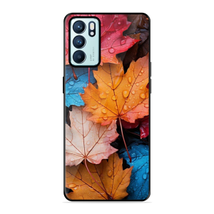 Colourfull Leaves Oppo Reno 6 5G