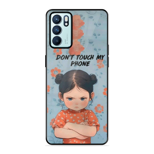 Cute Little Angry Girl Oppo Reno 6 5G