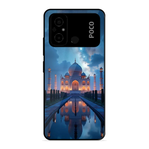 Night Taj Mahal Poco C55