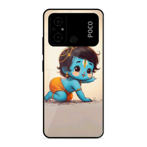 Cute Little Shree Krishna Poco C55