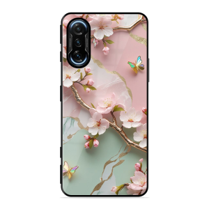 Flower With Butterfly Poco F3 Gt 5G