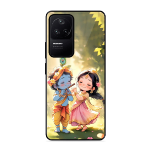 Little Cute Shree Radha Krishna Poco F4 5G