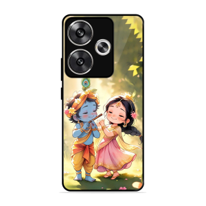Little Cute Shree Radha Krishna Poco F6 5G