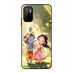 Little Cute Shree Radha Krishna Poco M3 Pro 5G