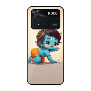 Cute Little Shree Krishna Poco M4 Pro 4G