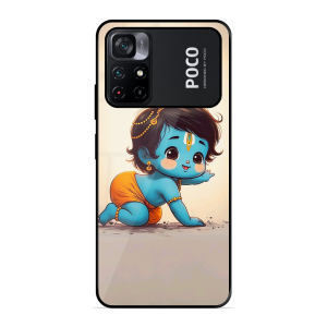 Cute Little Shree Krishna Poco M4 Pro 5G