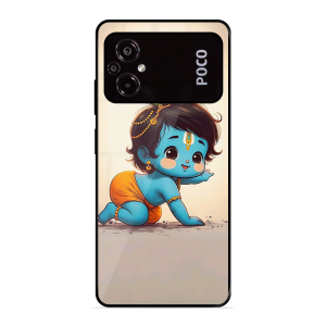 Cute Little Shree Krishna Poco M5