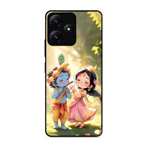 Little Cute Shree Radha Krishna Poco M6 5G