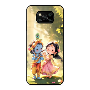 Little Cute Shree Radha Krishna Poco X3