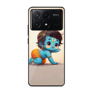 Cute Little Shree Krishna Poco X6 Pro 5G