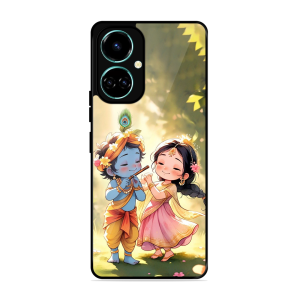 Little Cute Shree Radha Krishna Tecno Camon 19