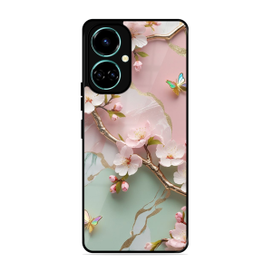 Flower With Butterfly Tecno Camon 19 Pro 5G